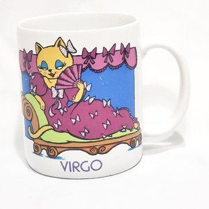 Virgo Zodiac Sign Astrology Kitty Cat Coffee Mug 11 oz Cup